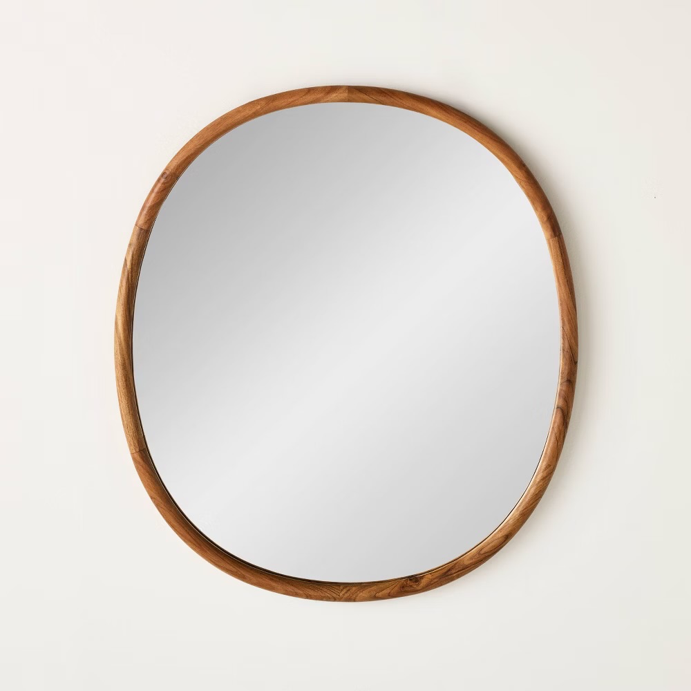 30"x27" Rounded Corner Accent Mirror - Hearth & Handâ„¢ with Magnolia